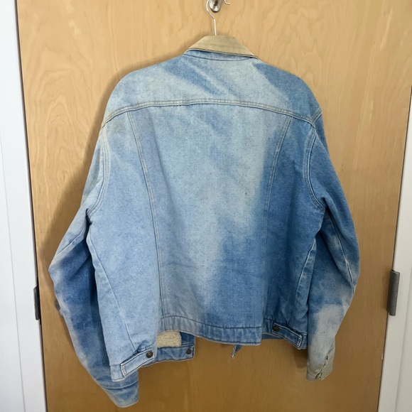 Urban Outfitters Wool Lined Denim Utility Jacket - Picture 2 of 2